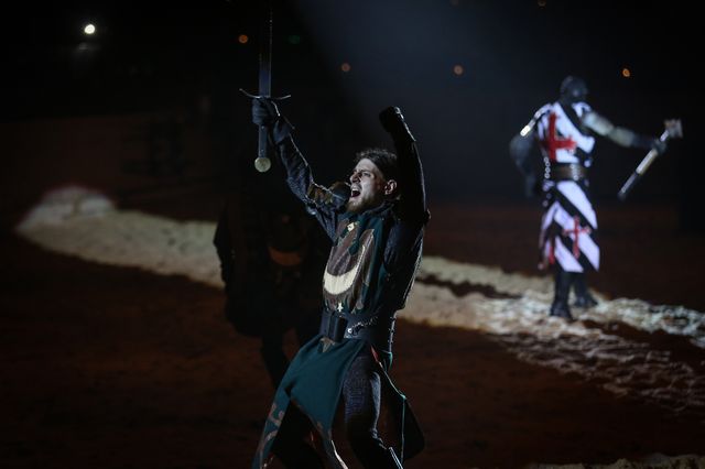 Performers at the Medieval Times dinner theater in Lyndhurst, New Jersey, seen here in 2015, voted Friday, July 15 to join a union for the first time.